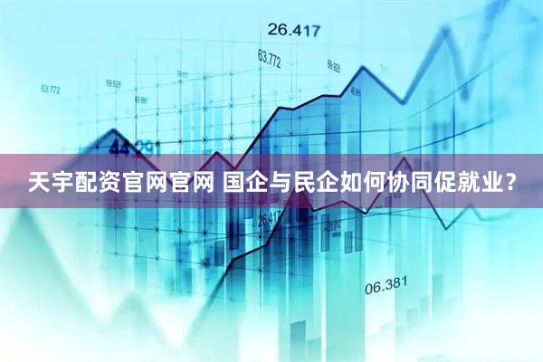 天宇配资官网官网 国企与民企如何协同促就业？